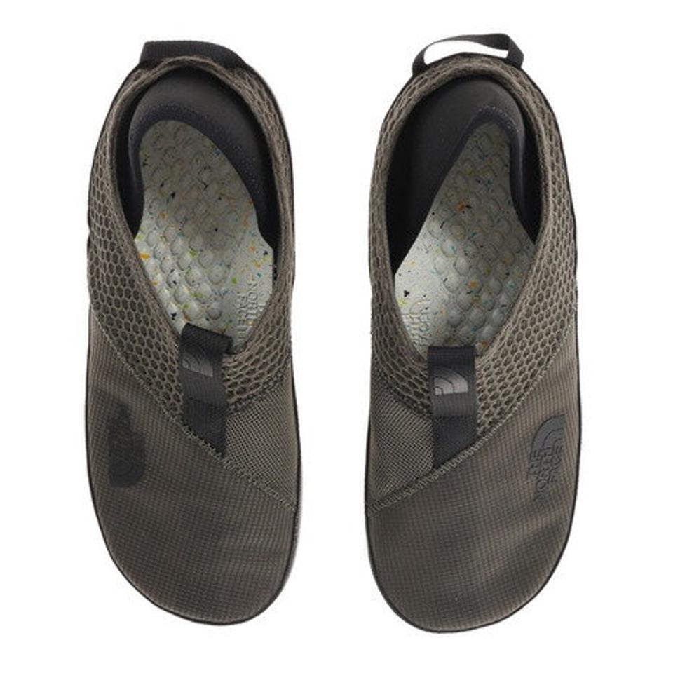 ノースフェイス（THE NORTH FACE）（メンズ）カジュアル シューズ ベース キャンプ ミュール グリーン NF02340 NK スニーカー スリッポン アウトドア 室内履き