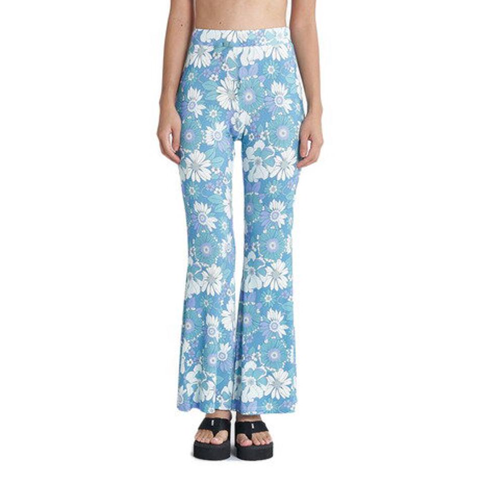 ロキシー（ROXY）（レディース）パンツ レディース VINTAGE FLOWER フレアパンツ RPT232039 BLU