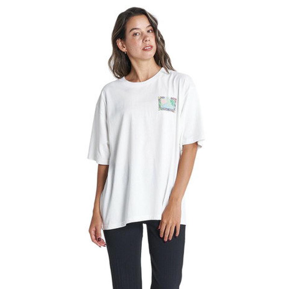 ロキシー(ROXY)(レディース)半袖Tシャツ レディース WHEN IT'S FINE Tシャツ RST232029 NAT