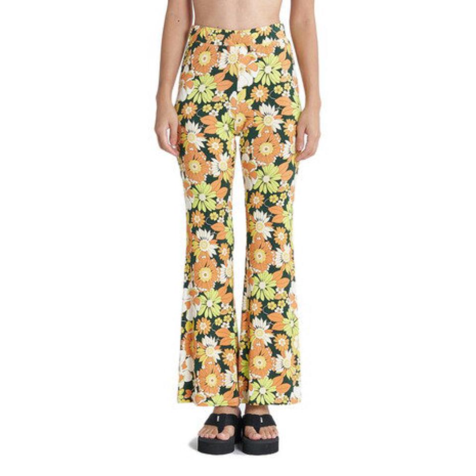 ロキシー（ROXY）（レディース）パンツ レディース VINTAGE FLOWER フレアパンツ RPT232039 GRN