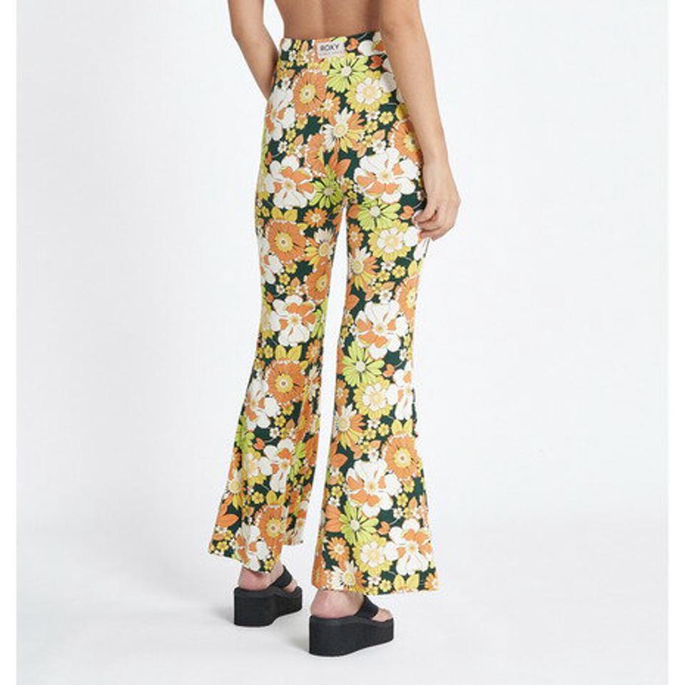 ロキシー（ROXY）（レディース）パンツ レディース VINTAGE FLOWER フレアパンツ RPT232039 GRN