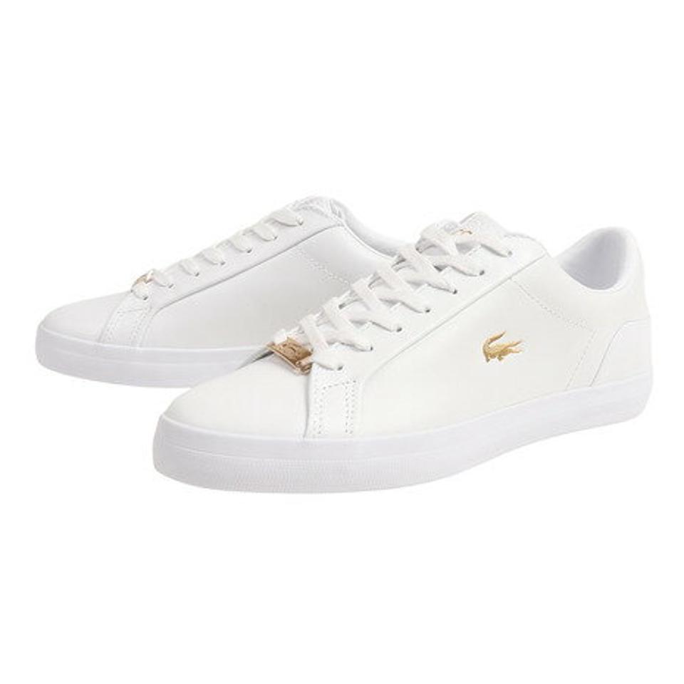 ラコステ（LACOSTE）（レディース）カジュアルシューズ LEROND 0922 1 CFA ホワイト 43CFA0010-216 スニーカー タウン 街履き デイリーユース