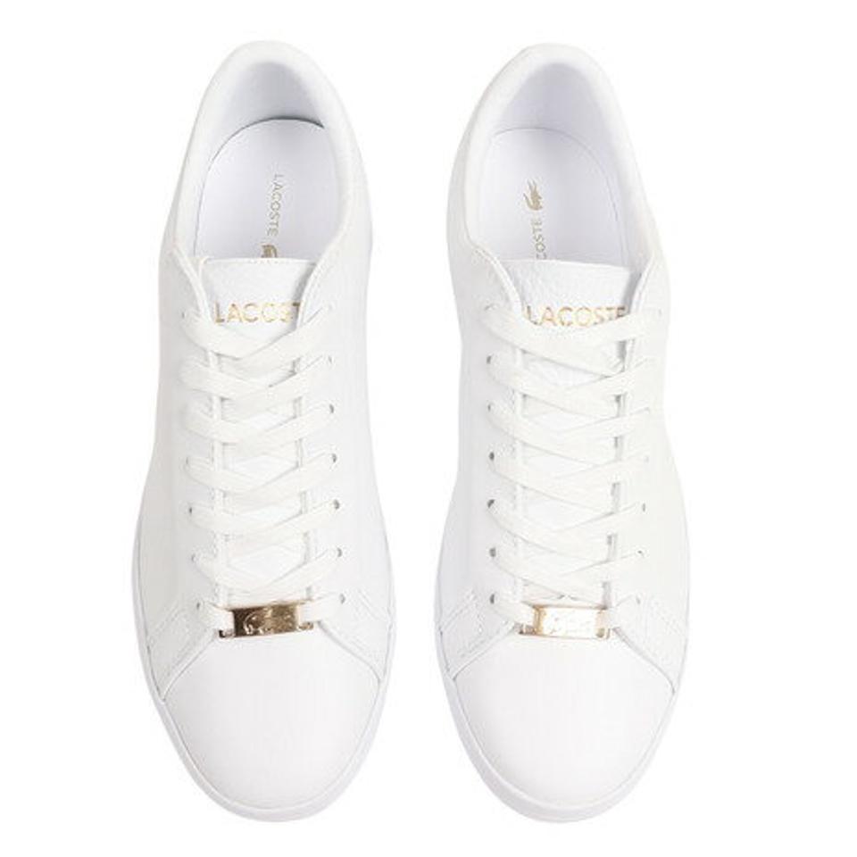 ラコステ（LACOSTE）（レディース）カジュアルシューズ LEROND 0922 1 CFA ホワイト 43CFA0010-216 スニーカー タウン 街履き デイリーユース