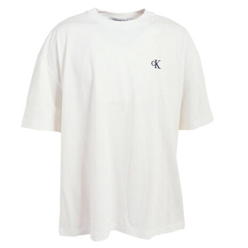CALVINKLEIN JEANS (CALVINKLEIN JEANS )(メンズ、レディース)半袖Tシャツ メンズ ユニセックス エンボス ロゴ J400280 YAF