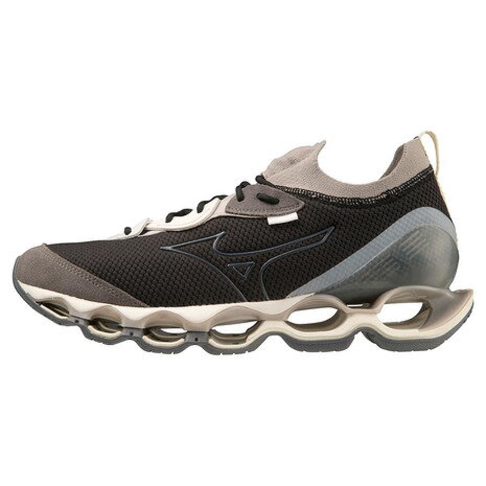 ミズノ（MIZUNO）（メンズ、レディース）カジュアルシューズ ウエーブ プロフェシー ベータ ブラック ブルー D1GA227609 スニーカー デイリーユース タウン