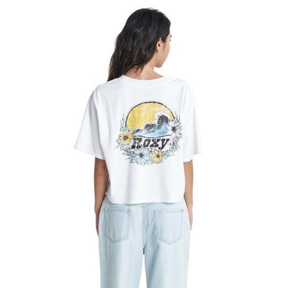 ロキシー(ROXY)(レディース)半袖Tシャツ レディース NEW WAVE Tシャツ RST232030 WHT