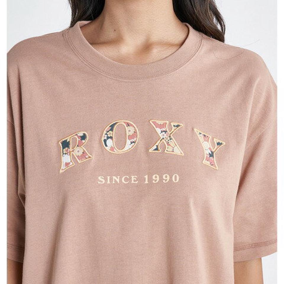 ロキシー(ROXY)(レディース)半袖Tシャツ レディース VINTAGE FLOWER LOGO Tシャツ RST232033 COR