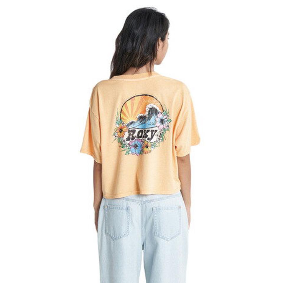 ロキシー(ROXY)(レディース)半袖Tシャツ レディース NEW WAVE Tシャツ RST232030 ORG