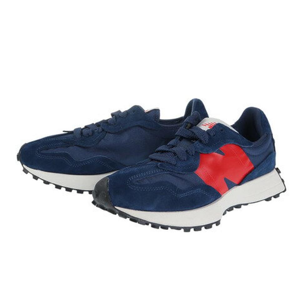 ニューバランス（new balance）（メンズ）スニーカー 327 ネイビー レッド U327WEGD スポーツ カジュアル シューズ スエード 普段履き タウン