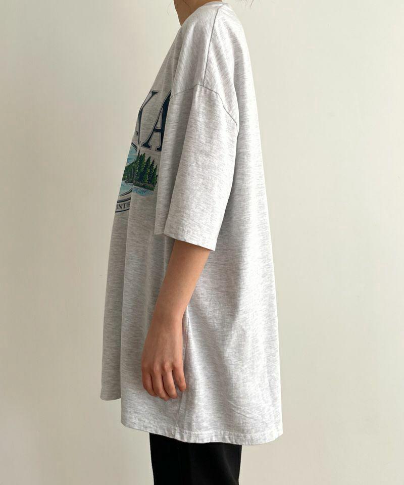 【ユニセックス】El mar(エルマール)"ALASKA"半袖Tシャツ