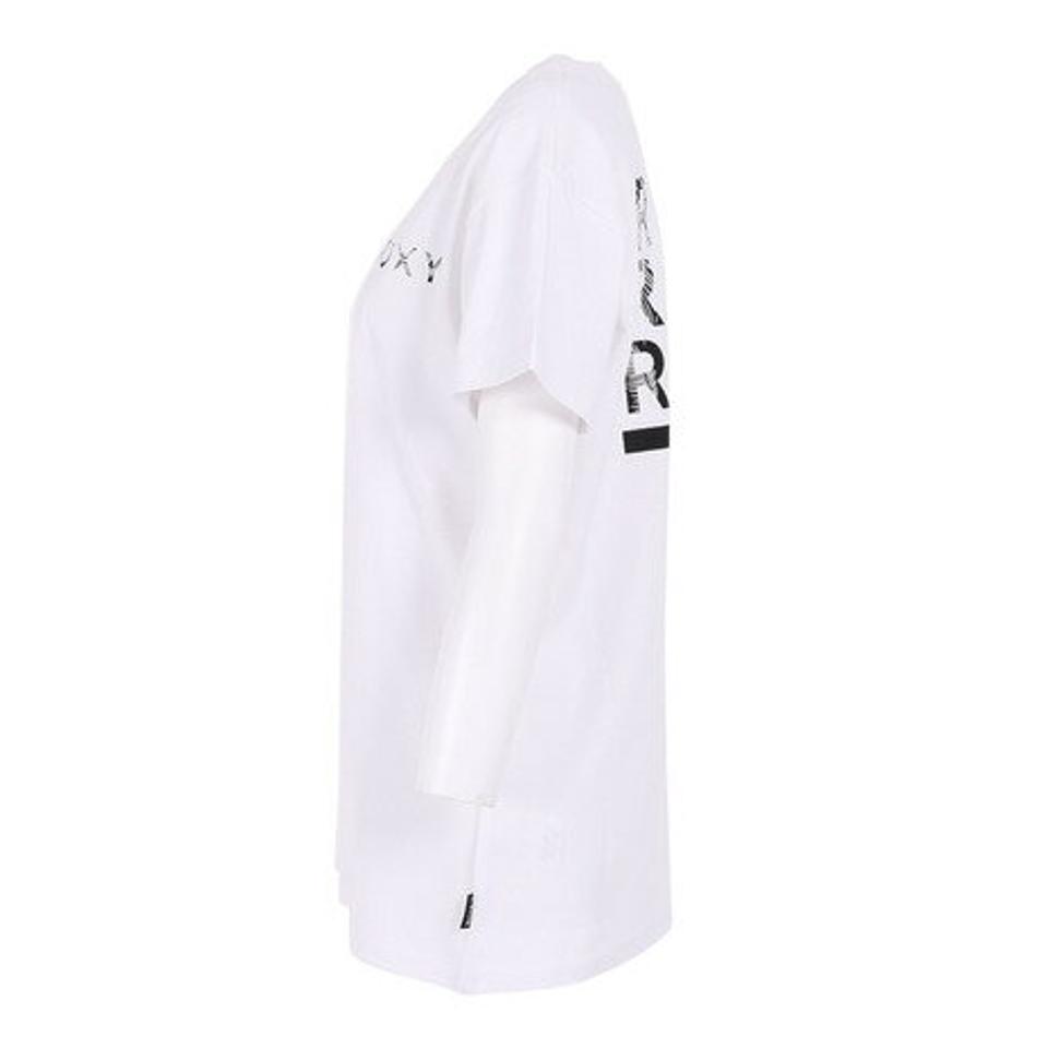 【4/10限定!エントリーで最大100%ポイントバック】ロキシー(ROXY)(レディース)半袖Tシャツ レディース リーフ 23SPRST231613YWHT