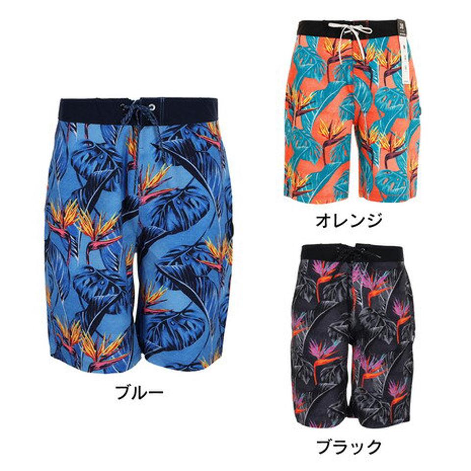ハーレー（HURLEY）（メンズ）水着 海パン ハーフパンツ ボードショーツ ブルー PHANTOM COLORADOS 20 22 DB8797