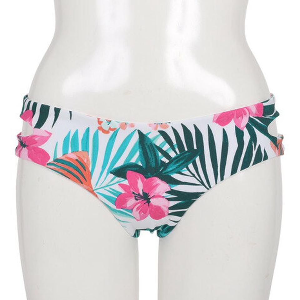 ハーレー（HURLEY）（レディース）水着 ビキニ パンツ ボトム 単品 Max Hawaiian Hideway Surf Swim Bottom 22 HB1038-WHML