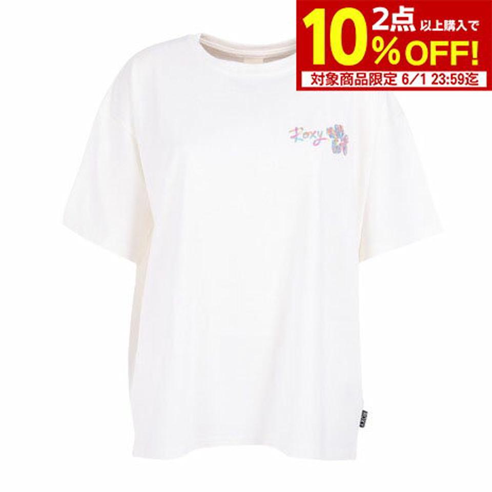 ロキシー(ROXY)(レディース)半袖Tシャツ カラー ミックスト23SPRST231614YNAT