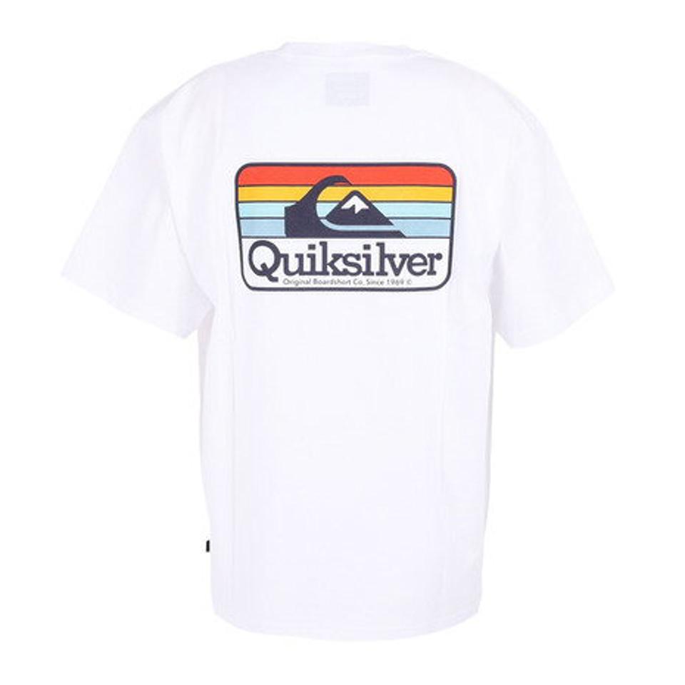 【3/10 24h限定 エントリー&対象3店舗以上買い回りで最大P10倍!】クイックシルバー(Quiksilver)(メンズ)半袖Tシャツ メンズ OF THE SHORE ST 23SPQST231609YWHT