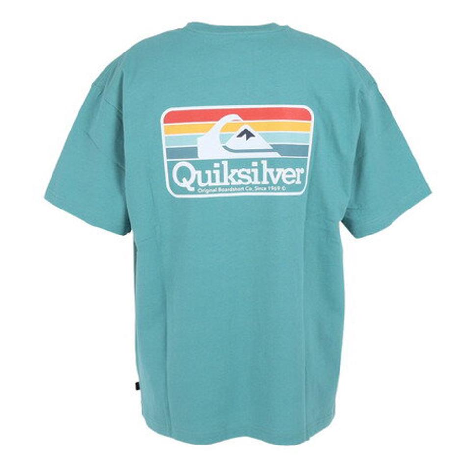 【20%OFFクーポン対象!3/14まで】クイックシルバー(Quiksilver)(メンズ)半袖Tシャツ メンズ OF THE SHORE ST 23SPQST231609YBLU