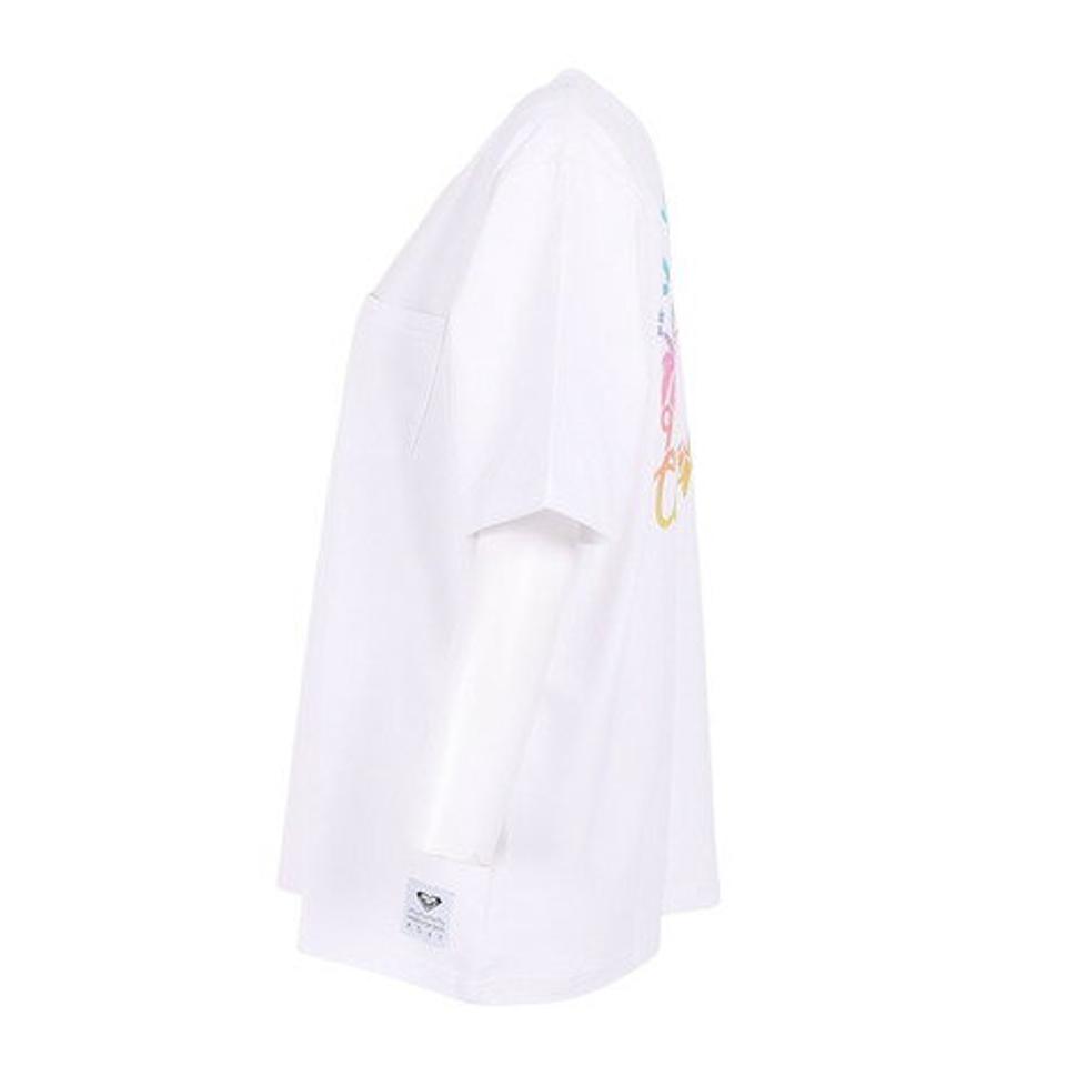 【3/10 24h限定 エントリー&対象3店舗以上買い回りで最大P10倍!】ロキシー(ROXY)(レディース)半袖Tシャツ レディース カリフォルニア1990 23SPRST231617YWHT