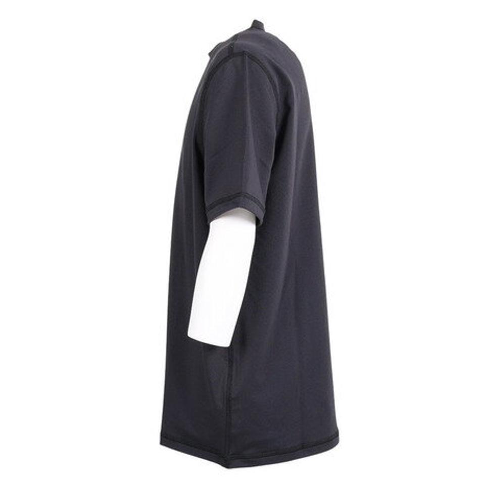 ハーレー(HURLEY)(キッズ)ラッシュガード 半袖 Tシャツ 子供 男の子 UVカット 日焼け対策 UPF50+ FASTLANE SURF SHIRT 22 CJ6759-010 135 145 155