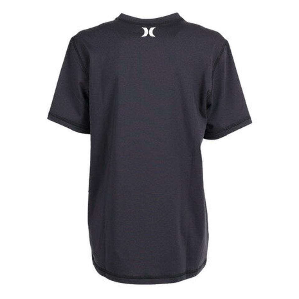ハーレー(HURLEY)(キッズ)ラッシュガード 半袖 Tシャツ 子供 男の子 UVカット 日焼け対策 UPF50+ FASTLANE SURF SHIRT 22 CJ6759-010 135 145 155