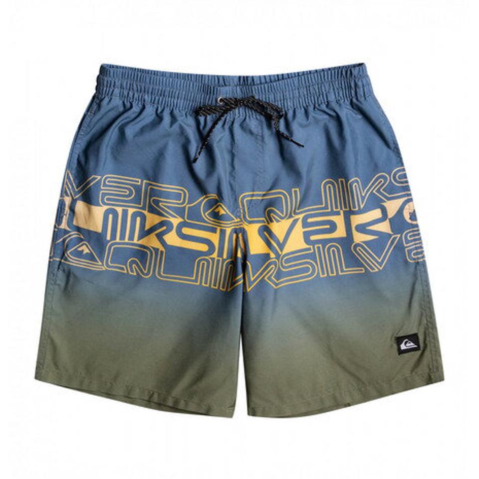 クイックシルバー（Quiksilver）（メンズ）水着 海水パンツ ハーフパンツ ボードショーツ EVERYDAY WORDBLOCK VOLLEY 19 23SP EQYJV04006 BYG6