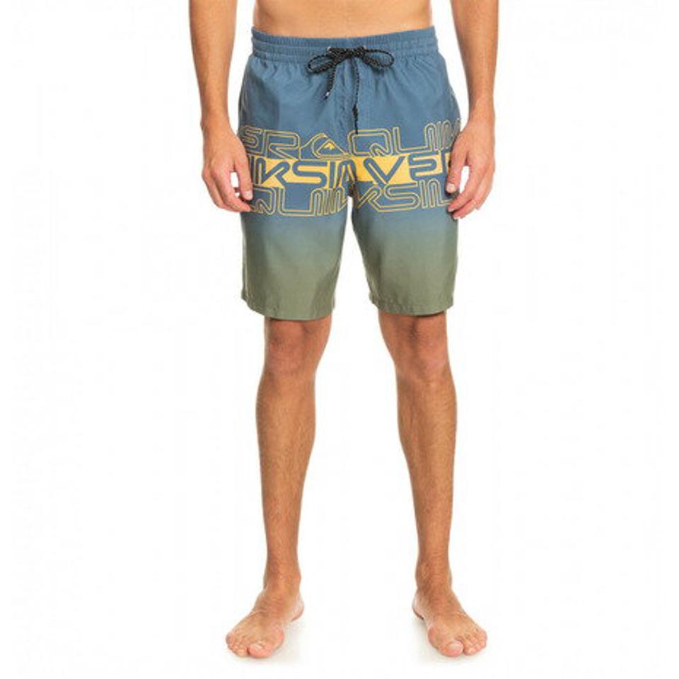 クイックシルバー（Quiksilver）（メンズ）水着 海水パンツ ハーフパンツ ボードショーツ EVERYDAY WORDBLOCK VOLLEY 19 23SP EQYJV04006 BYG6