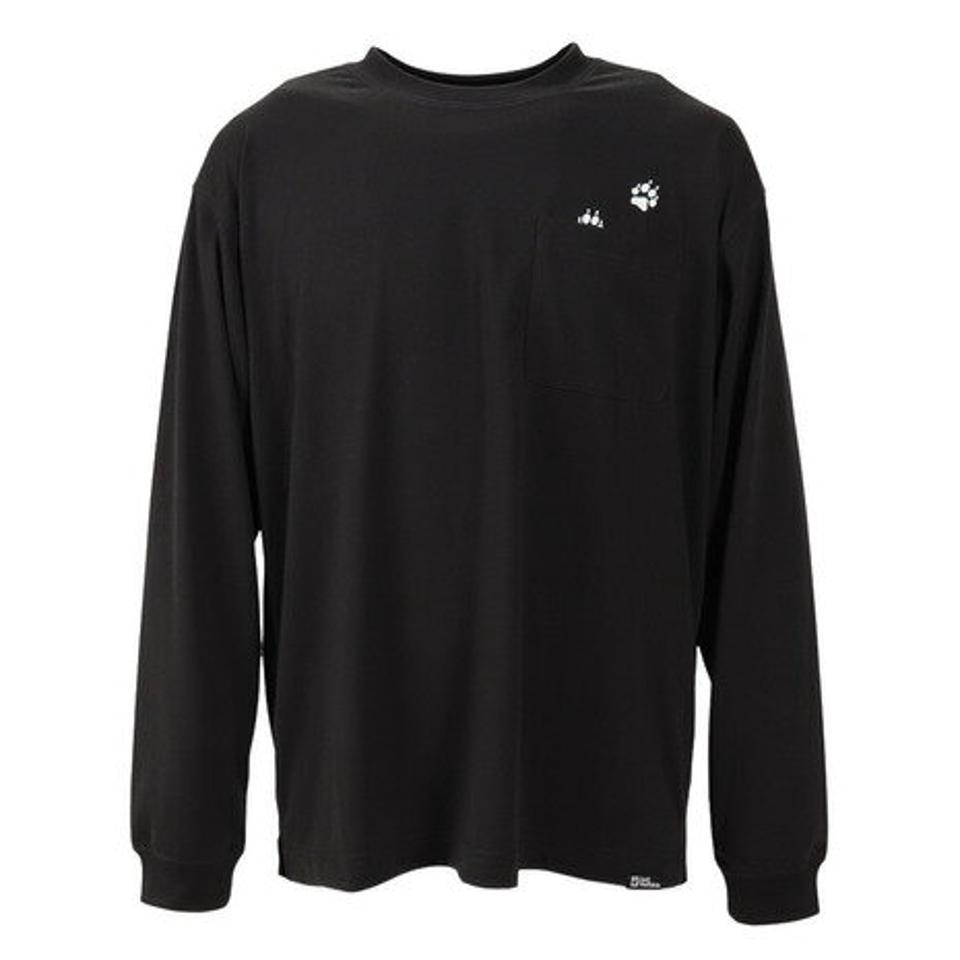 ジャックウルフスキン(JackWolfskin)(メンズ)長袖Tシャツ ロンT JP PAW IN ポケット長袖Tシャツ 5030821