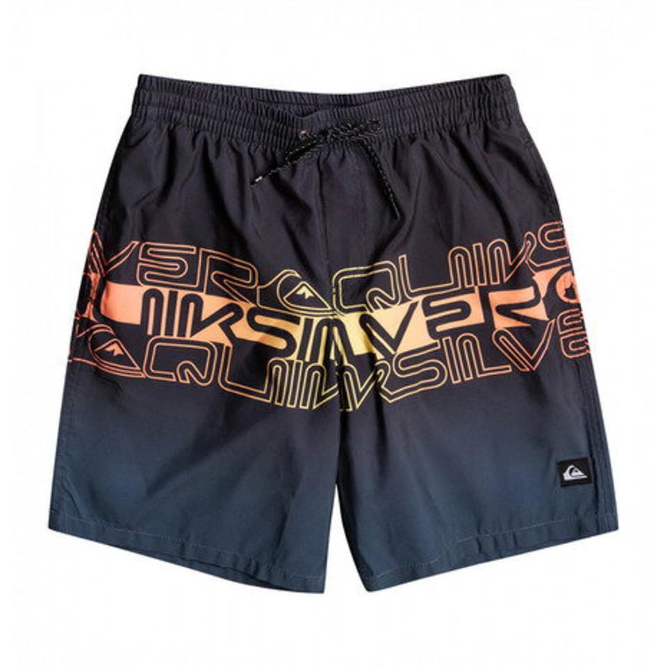 クイックシルバー（Quiksilver）（メンズ）水着 海水パンツ ハーフパンツ ボードショーツ EVERYDAY WORDBLOCK VOLLEY 19 23SP EQYJV04006