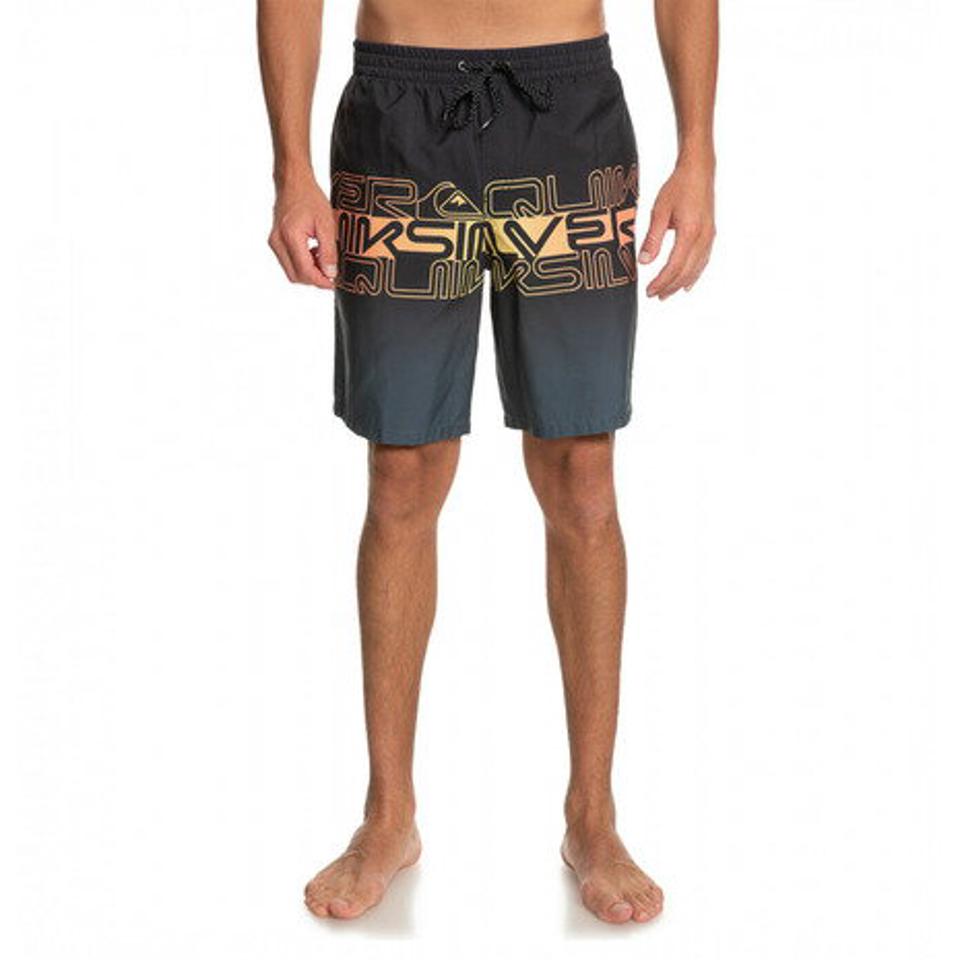 クイックシルバー（Quiksilver）（メンズ）水着 海水パンツ ハーフパンツ ボードショーツ EVERYDAY WORDBLOCK VOLLEY 19 23SP EQYJV04006