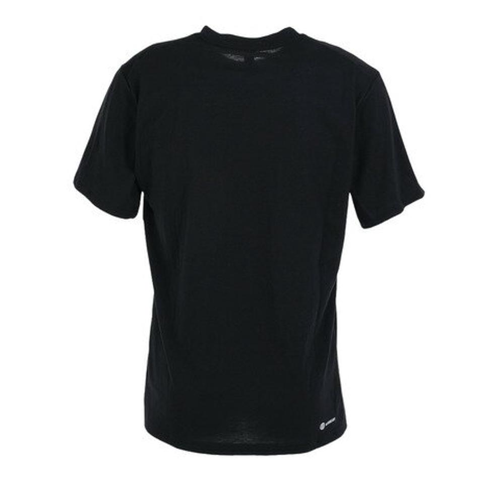 アディダス(adidas)(メンズ)トレイン エッセンシャルズ シーズナル ロゴ トレーニング 半袖Tシャツ MLI18-IB8256