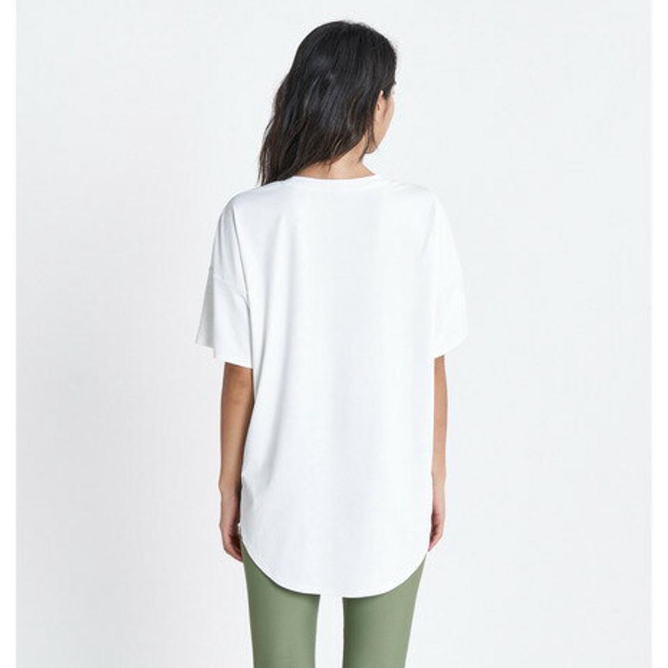 ロキシー(ROXY)(レディース)水陸両用 速乾 UVカット Tシャツ CALM DOWN TEE 23SURST232520WHT