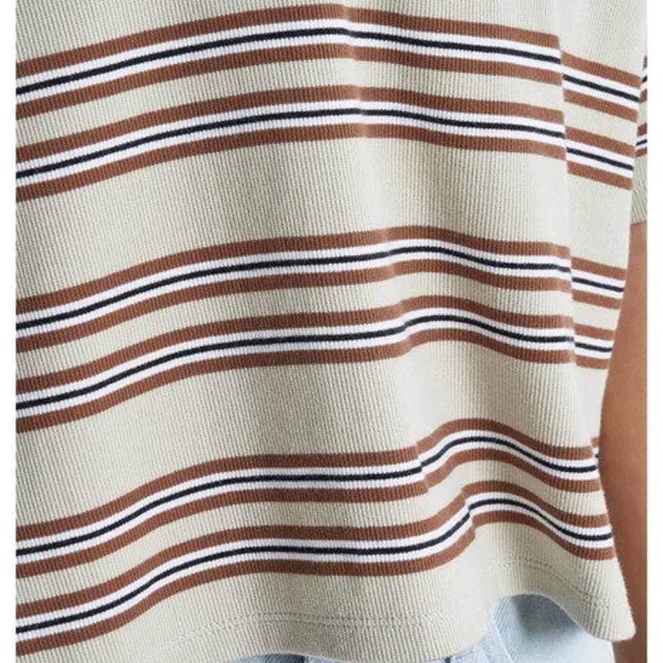 ロキシー(ROXY)(レディース)半袖ポロシャツ レディース SUNNY DAY POLO クロップド トップ RDK232032 GBO