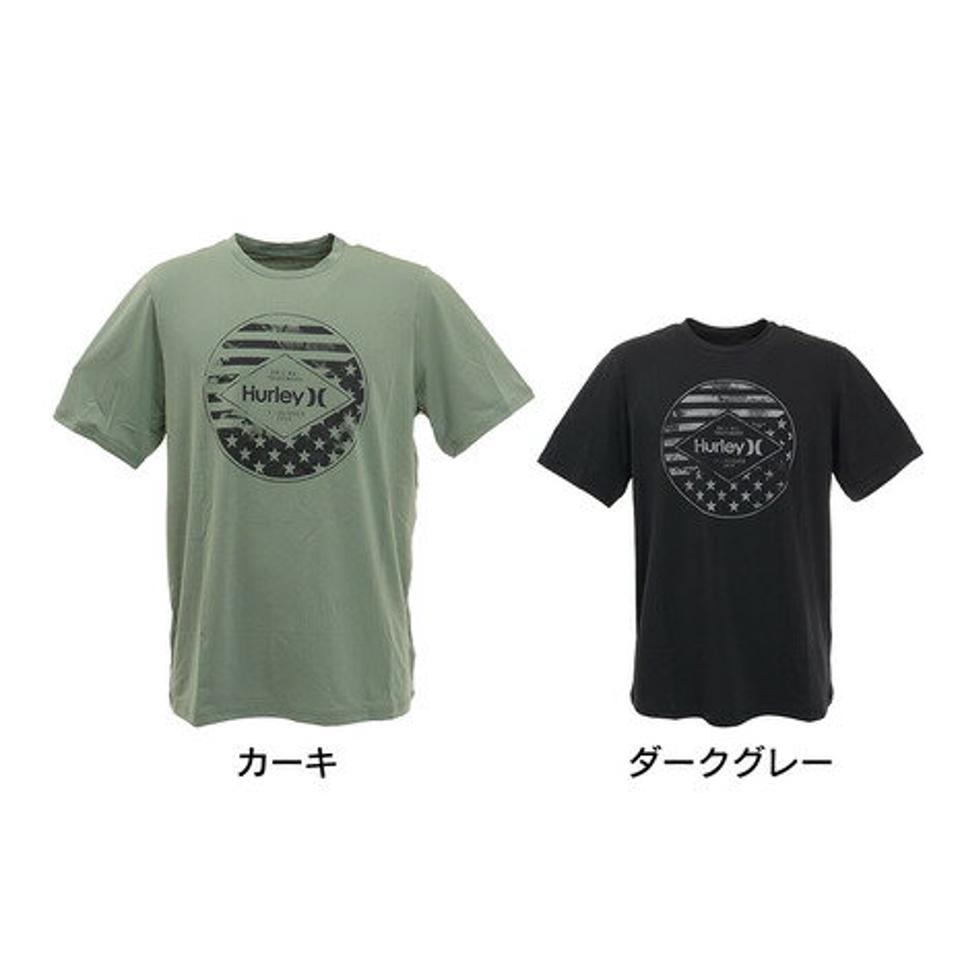 ハーレー(HURLEY)(メンズ)ラッシュガード 半袖 Tシャツ UVカット INDEPENDENCE HYBRID ショートスリーブTシャツ MAT0000540