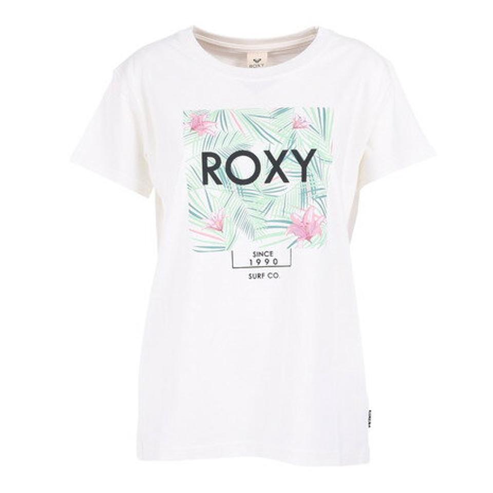 ロキシー(ROXY)(レディース)半袖Tシャツ レディース ボックス ボタニカル 23SPRST231612YNAT