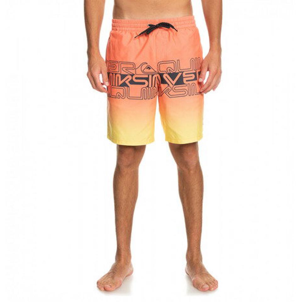 クイックシルバー（Quiksilver）（メンズ）水着 海水パンツ ハーフパンツ ボードショーツ EVERYDAY WORDBLOCK VOLLEY 19 23SP EQYJV04006 MHV6