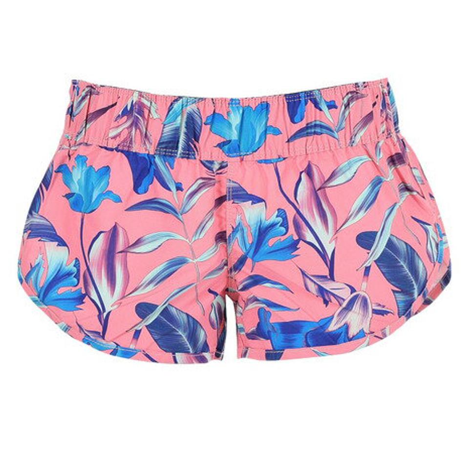 ハーレー（HURLEY）（レディース）水着 ショートパンツ 単品 ボトムス ピンク SS FLORAL フローラル 22 BQ3699-628