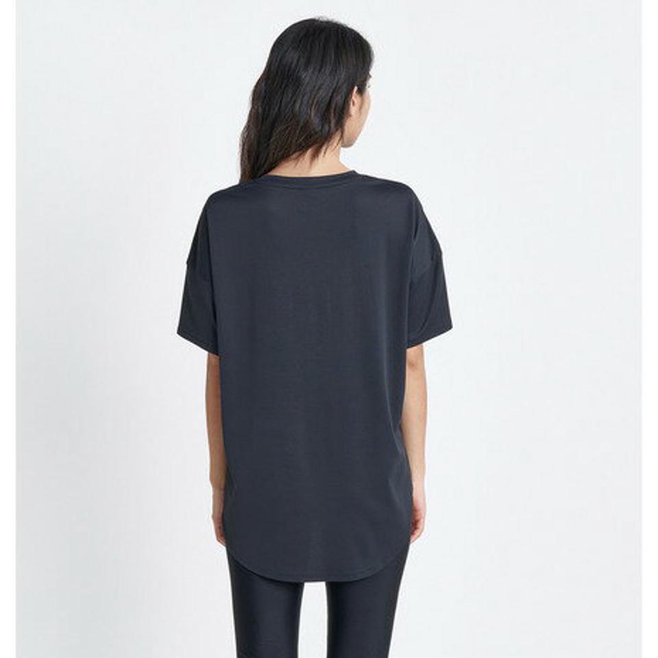 ロキシー(ROXY)(レディース)Tシャツ レディース 水陸両用 速乾 UVカット CALM DOWN TEE 23SURST232520BLK