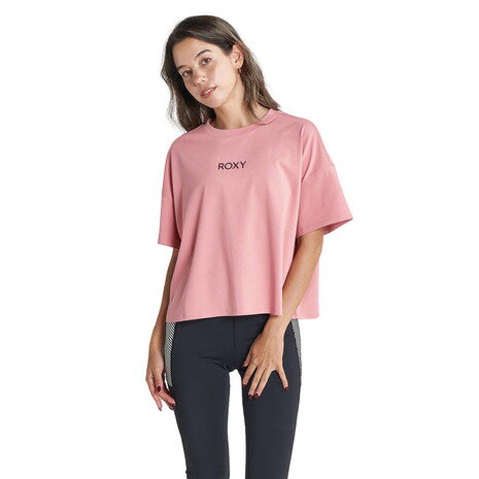 ロキシー(ROXY)(レディース)Tシャツ レディース 速乾 UVカット 冷感 WAKE ME UP TEE 23SURST232517PBG