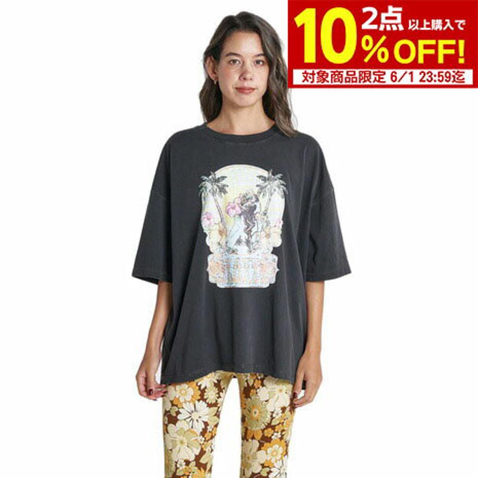 ロキシー(ROXY)(レディース)半袖Tシャツ レディース INTO THE LIGHT ドロップショルダー RST232028