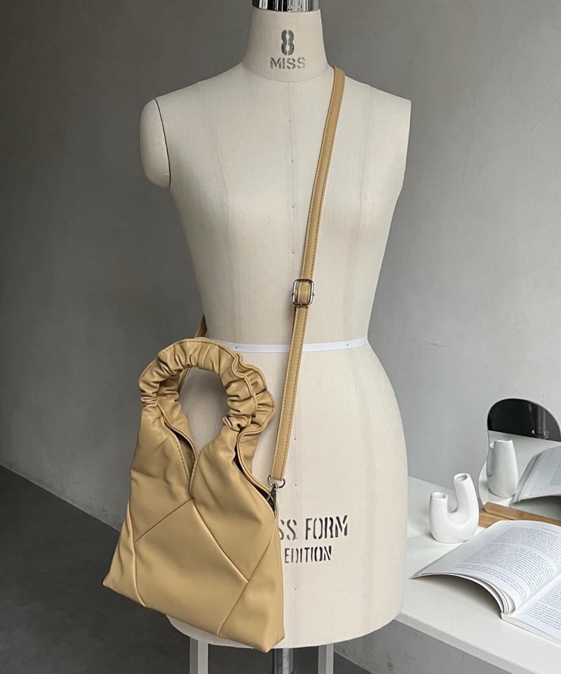 ギャザーハンドル2wayショルダーBAG