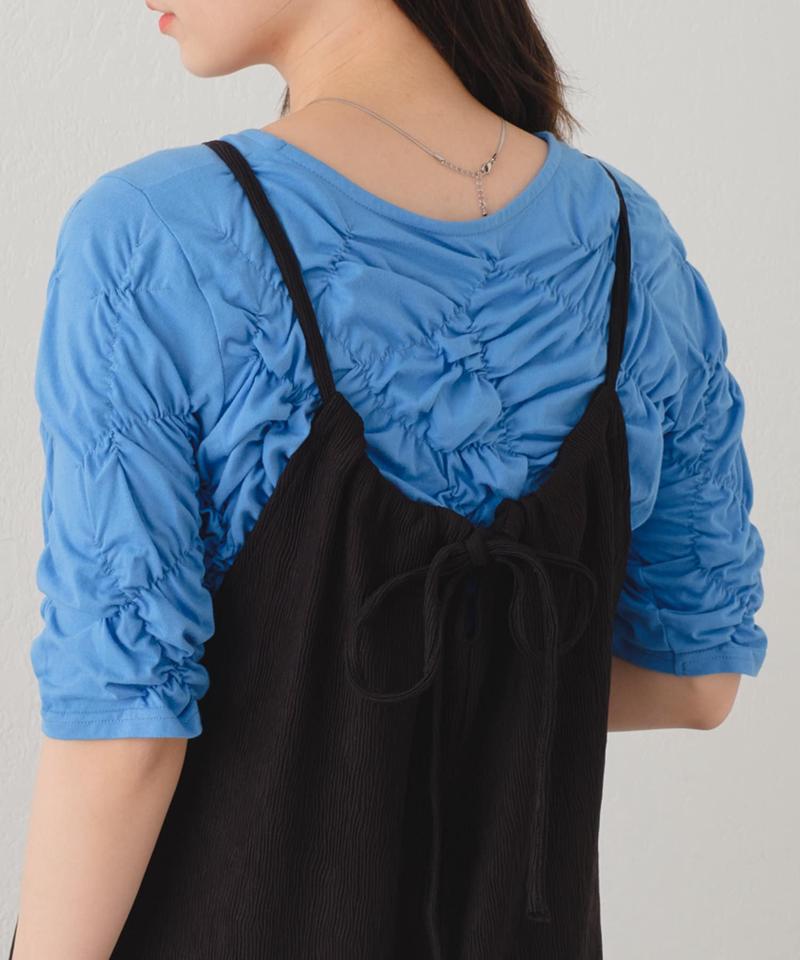 【Kastane】ランダムシャーリング5分袖TEE