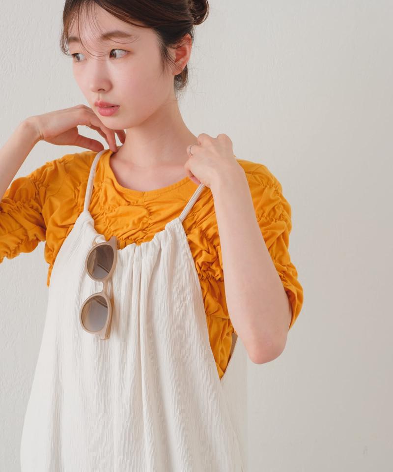 【Kastane】ランダムシャーリング5分袖TEE