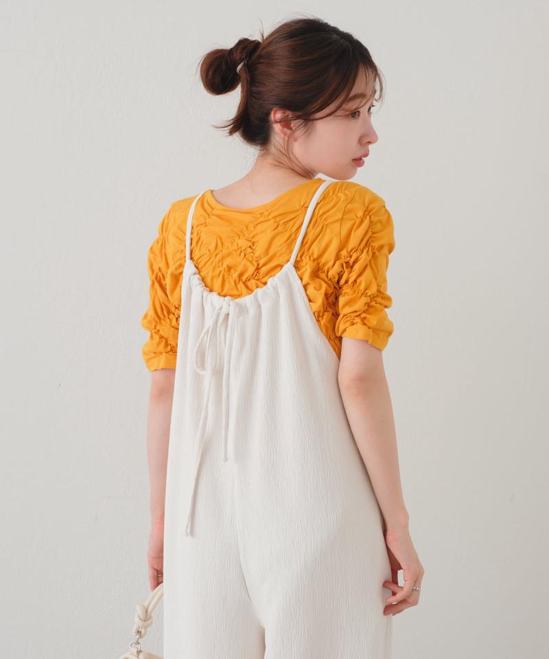 【Kastane】ランダムシャーリング5分袖TEE