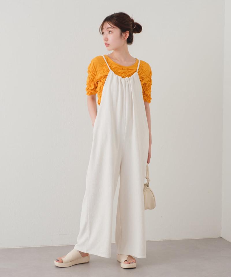 【Kastane】ランダムシャーリング5分袖TEE