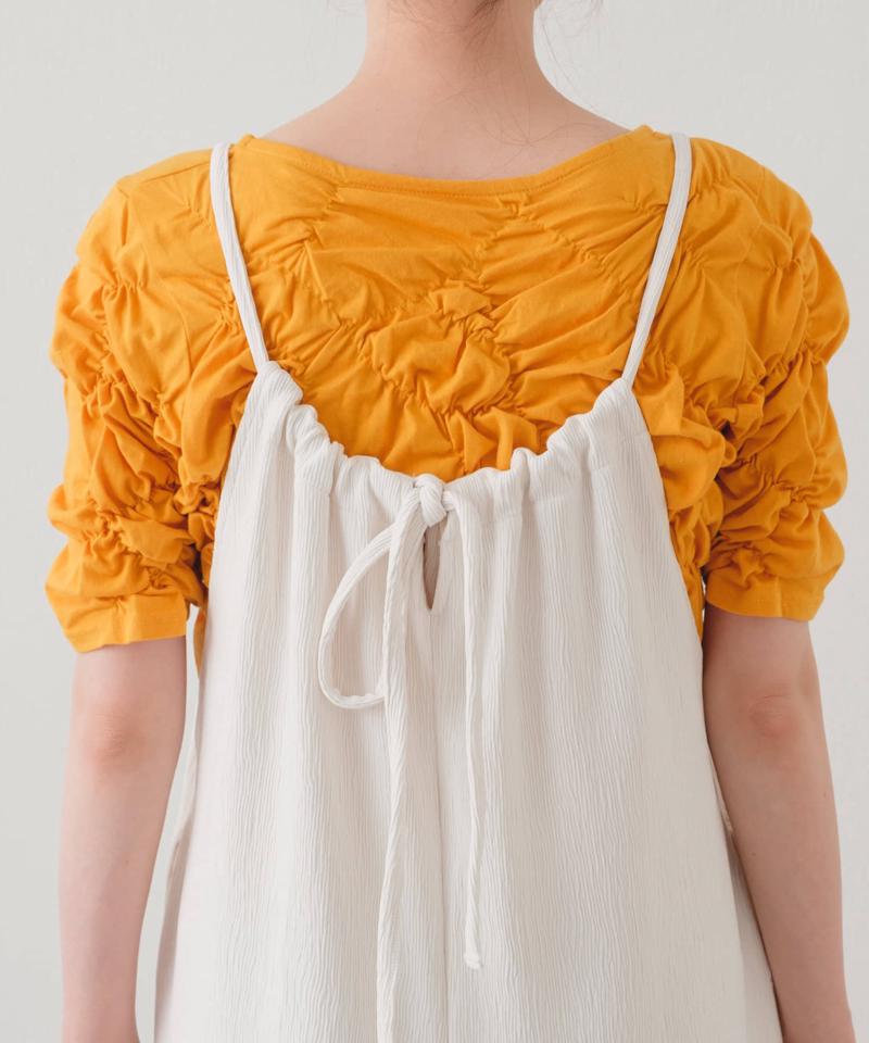 【Kastane】ランダムシャーリング5分袖TEE