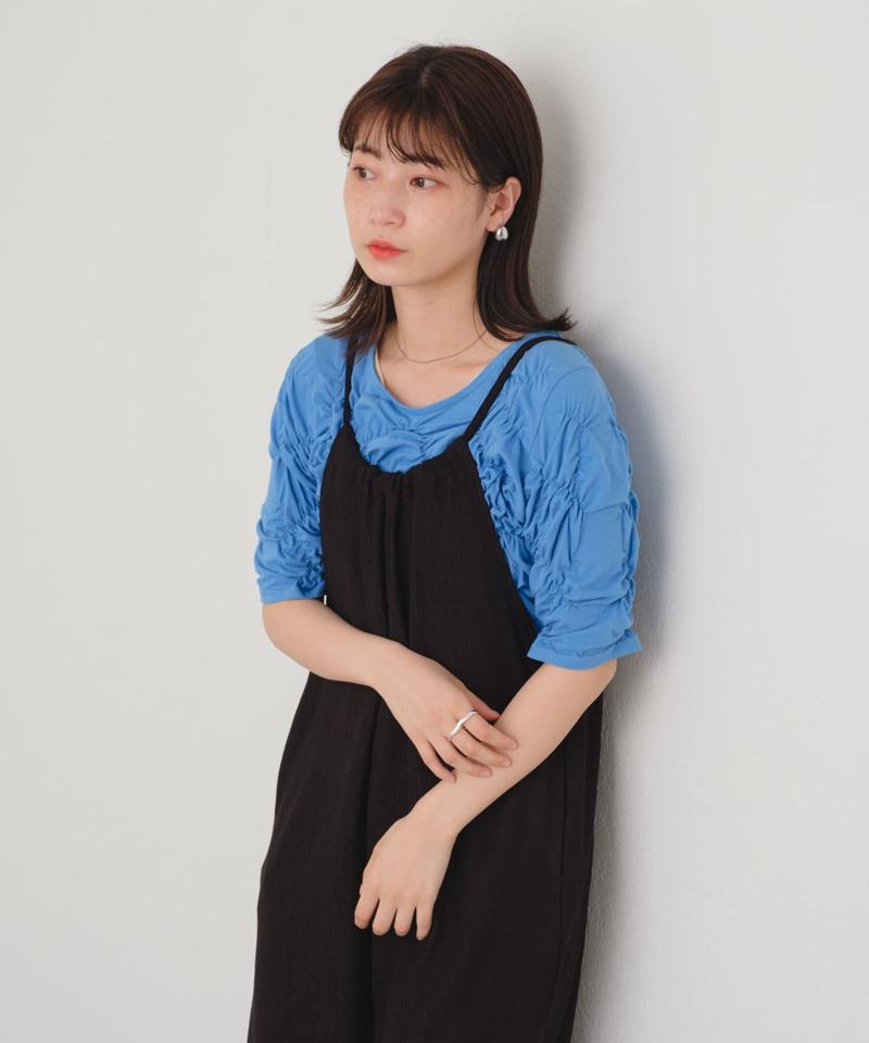 【Kastane】ランダムシャーリング5分袖TEE