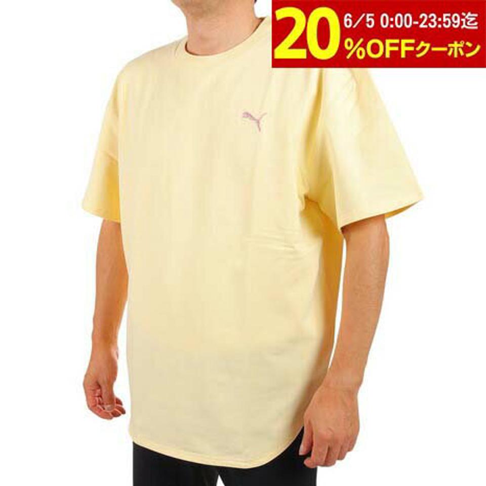 【6/5 24h限定 エントリー&対象4店舗買い回りで最大P10倍!】プーマ(PUMA)(メンズ)半袖Tシャツ メンズ SUPER PUMA Tシャツ 671097 41 YEL