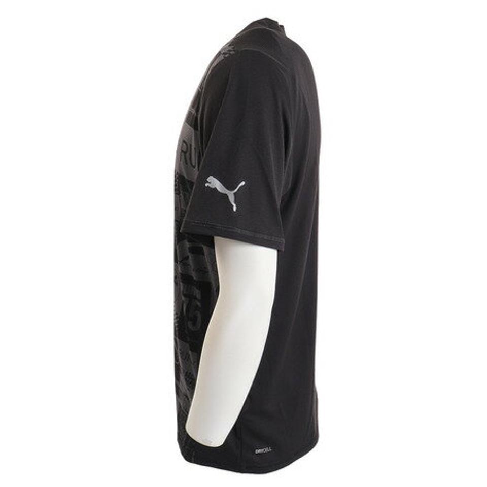 プーマ(PUMA)(メンズ)半袖Tシャツ メンズ ランニング RUN FAVORITE AOP 523682 01 BLK
