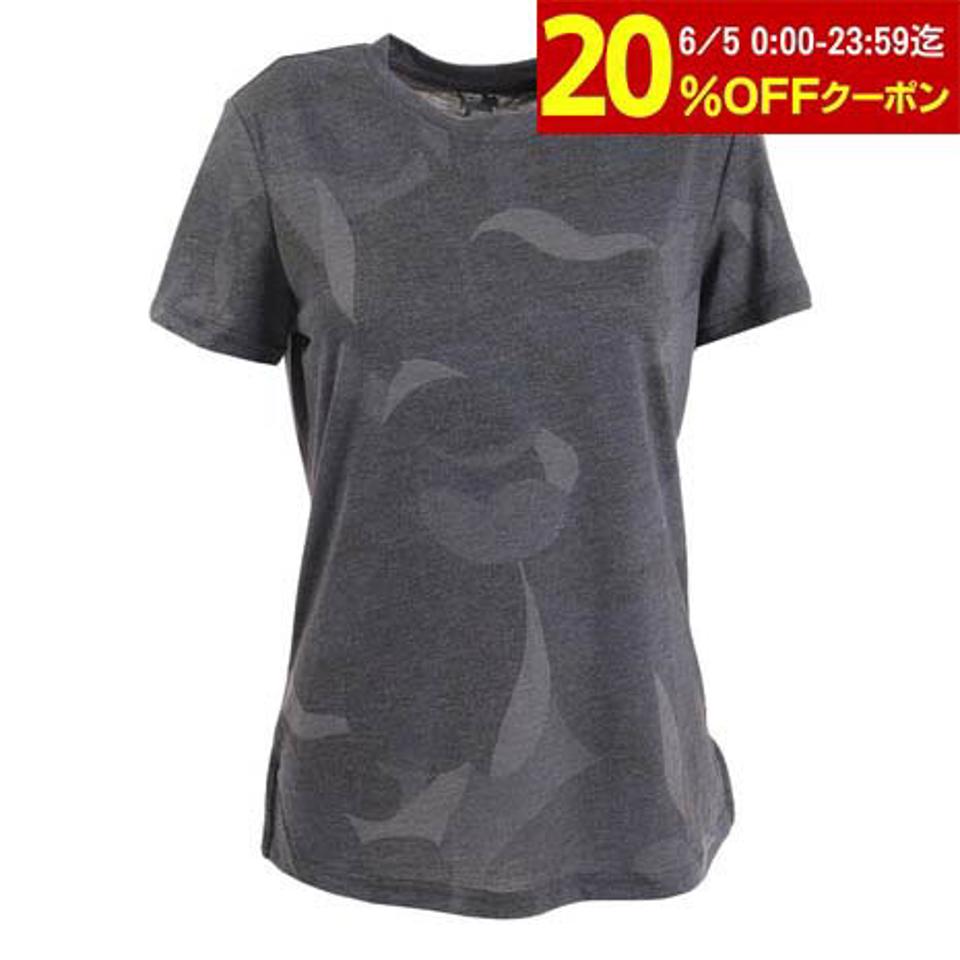 プーマ(PUMA)(レディース)半袖Tシャツ レディース ヨガ スタジオ AOP 523534 01 BLK