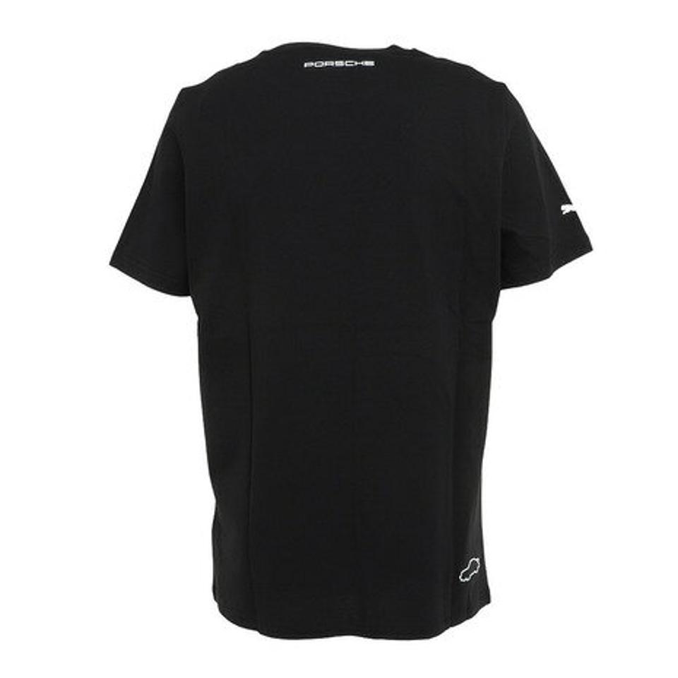 プーマ(PUMA)(メンズ)半袖Tシャツ メンズ ポルシェレガシー グラフィック 538237 01 BLK