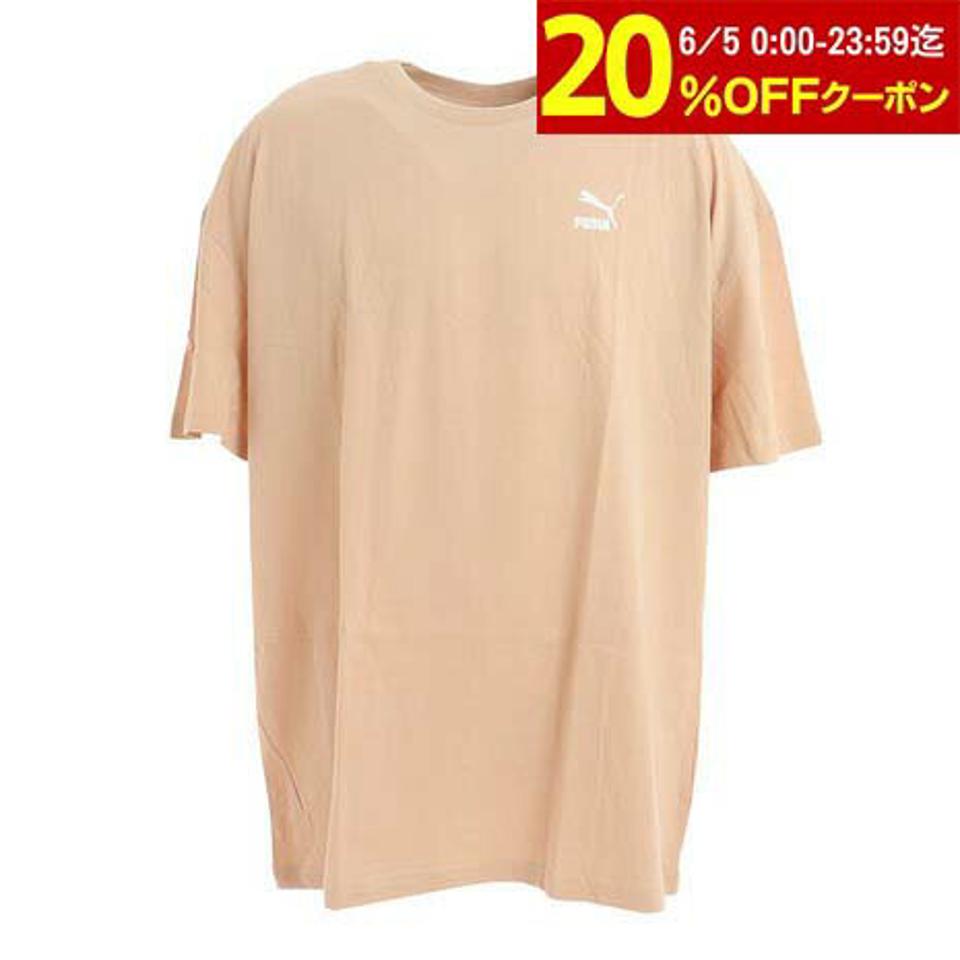 プーマ(PUMA)(メンズ、レディース)CLASSICS オーバーサイズ 半袖Tシャツ 538070 88 KNR